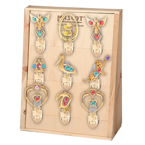 Wooden Night Light Display