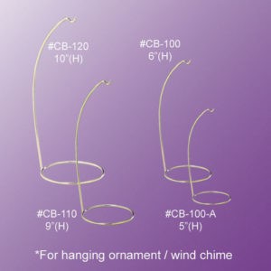 CB-100/CB-100A - Chrome Plated Ornament Stand