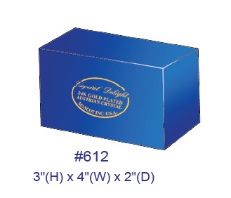 Blue Cardboard Gift Box