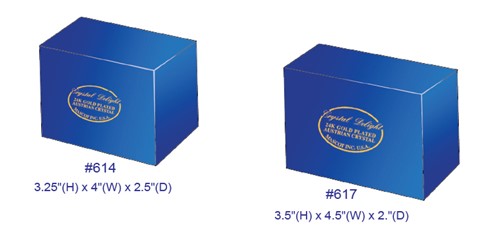 Blue Cardboard Gift Box