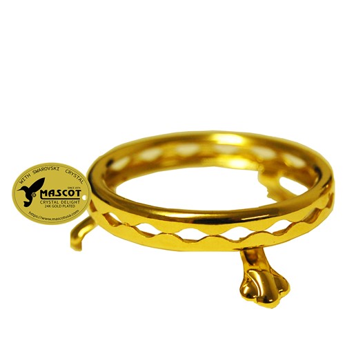 Gold Plated Egg Stand Display | Mascot USA