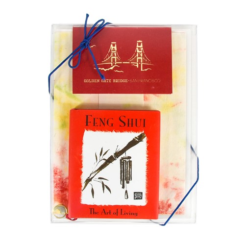Gift Box Golden Gate Bridge Card Feng Shui Book