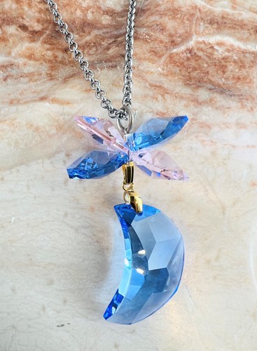 January Birthstone Swarovski Crystal Heart Pendant Necklace with Gift Box