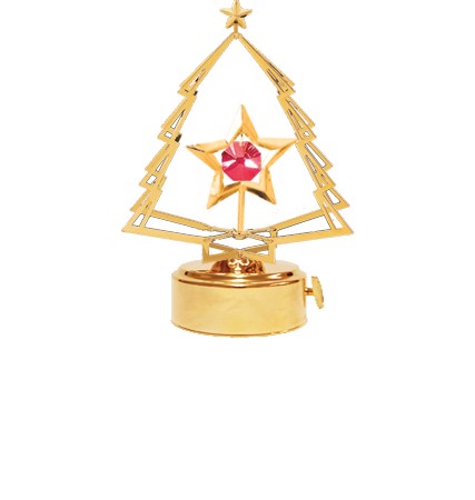 ROME PIRATE SHIP MIRROR MUSIC BOX W/ SWAROVSKI CRYSTALS