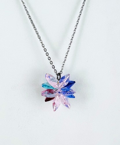 January Birthstone Swarovski Crystal Heart Pendant Necklace with Gift Box