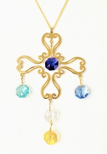 January Birthstone Swarovski Crystal Heart Pendant Necklace with Gift Box