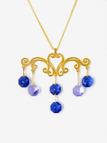 January Birthstone Swarovski Crystal Heart Pendant Necklace with Gift Box