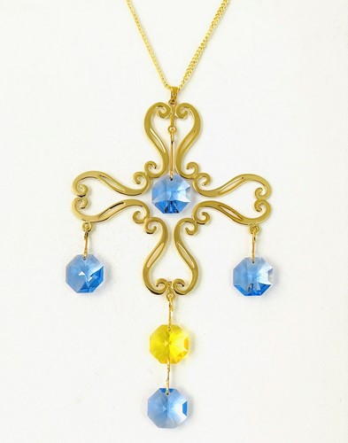 January Birthstone Swarovski Crystal Heart Pendant Necklace with Gift Box