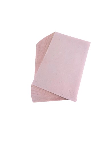 7" x 5" LONG FIBER HANDMADE THICK ORGANIC PAPER 30 GSM (6 COLORS) 100 SHEETS