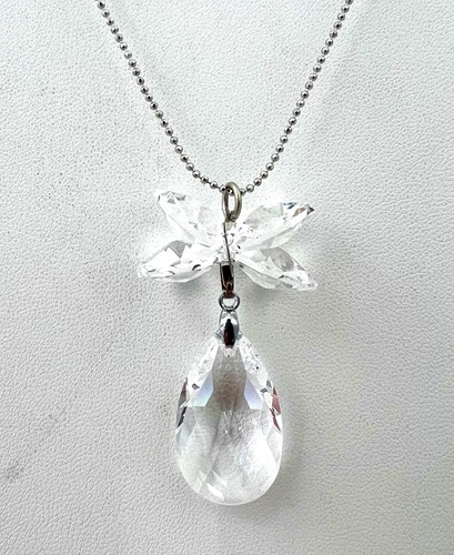 January Birthstone Swarovski Crystal Heart Pendant Necklace with Gift Box